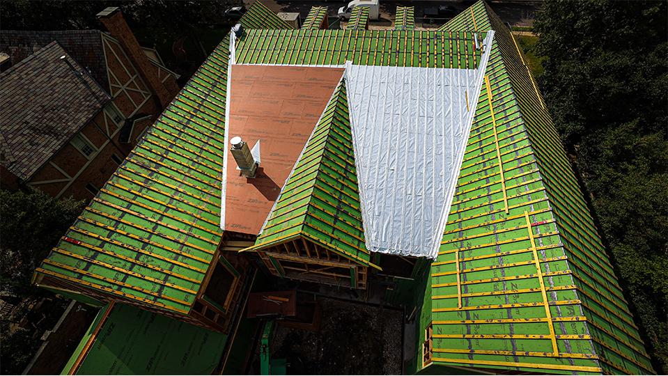 INSULATED/Sealed Roof Deck , WITH Radiant Barrier AND it’s